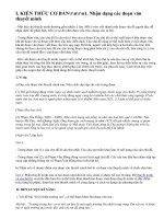 Viết đoạn văn trong văn bản thuyết minh