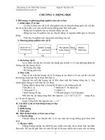 bài giảng cơ nhiệt đại cương