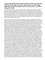 Hãy thuật lại chiến công thần tốc đại phá quân Thanh của vua Quang Trung từ tối 30 Tết đến ngày mồng 5 tháng giêng (Bài 3)