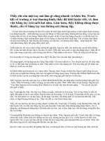 Kể về một người thân yêu của em: Thầy giáo thương binh.