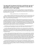 Trình bày quan niệm về nội dung của câu ngạn ngữ phương Tây: Không có nghề nào hèn cả, chỉ có những kẻ hèn mà thôi