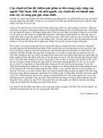 Cây chuối trong đời sống người Việt Nam