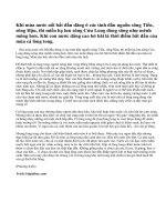 Thuyết minh về cá lòng tong nấu đọt cóc.