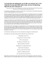 Văn học chắp cánh ước mơ cho em.