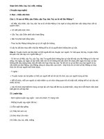 Soạn bài Chân, Tay, Tai, Mắt, Miệng