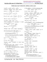 Phương trình lượng giác dùng cho ôtđh 