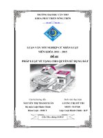 pháp luật về tặng cho quyền sử dụng đất