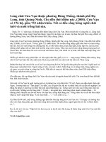 Giới thiệu một miền đất, một miền quê đáng nhớ : Làng chài Cửa Vạn