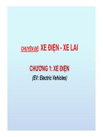 chuyên đề xe điện   xe lai, chương 1 xe điện (EV elechtric vehicles)