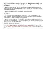 “Tuyên ngôn độc lập” láy đi láy lại hai sự thật lịch sử nào? Ý nghĩa?