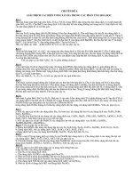 Các chuyên đề ôn thi đại học môn hóa cực hay 