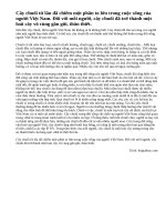 Cây chuối trong đời sống người Việt Nam ( Bài 2 )