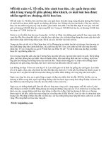 Giới thiệu một loại hoa ở địa phương.