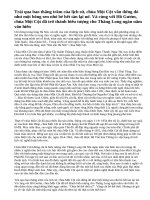 Một nét đặc sắc trong di tích thắng cảnh quê em.