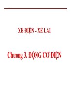 xe điện   xe lai , chương 3 động cơ điện 
