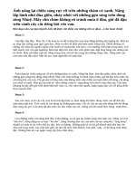 Bạn Quỳnh Liên làm bài văn tả quang cảnh sau cơn mưa