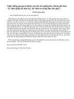 Tả hình dáng và tính tình của một cụ già mà em rất mến yêu bài 1