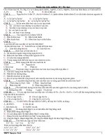 Tuyển tập trắc nghiệm 12 ( ôn tập)   môn HOÁ 