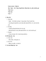 Giáo án Tiếng việt lớp 3 Bài Chính tả nghe viết ông tổ nghề thêu