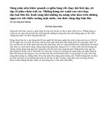 Dựa vào dàn ý đã lập em hãy viết một đoạn miêu tả sông nước bài 1 SGK trang 74