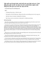 Tả cảnh thiên nhiên bải tập SGK trang 41