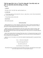 Tả một người mẹ đang ru con ngủ