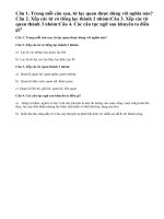 Luyện từ và câu: Mở rộng vốn từ Lạc quan - Yêu đời