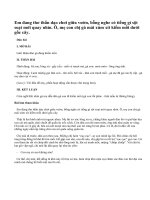 Em hãy tả một con gà mái dẫn dàn gà con đi kiếm mồi