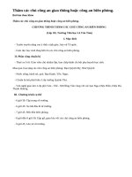 Lập chương trình cho hoạt động thăm các chú công an giao thông hoặc công an biên phòng.