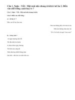 Chính tả một mái nhà chung