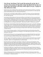 Tả một chú bộ đội về thăm nhà