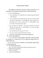 ví dụ phương pháp chi phí