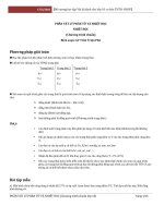 Đề cương học tập vật lý dành cho lớp 10 cơ bản THTH  ĐHSP 