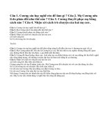 Soạn bài thưa chuyện với mẹ