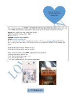 Trích đoạn tuyển tập 90 đề thi thử đại học kèm lời giải chi tiết và bình luận môn hóa học tập 3