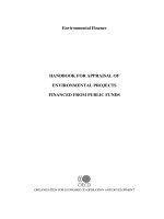 HANDBOOK FOR APPRAISAL OF ENVIRONMENTAL PROJECTS