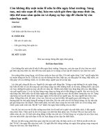 Hãy thuật lại một lần theo mẹ đi chợ mua sắm áo quần và dụng cụ học tập