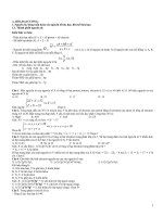 Hóa đại cương   ôn thi đại học 