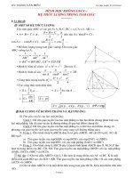 Hình học không gian ôn thi đại học 2011 