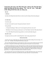 Em hãy tả chiếc đồng hồ nhà em