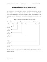 Chương trình giảng dạy kinh tế fullbright phân tích TCDN phụ lục 3 hướng dẫn ứng dụng MH DCF