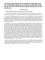 Tả một đồ vật tronq nhà mà em yêu thích. (Tả lại tấm bản đồ Việt Nam)