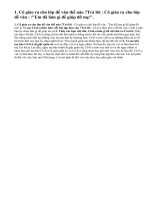 Soạn bài: bài tập làm văn