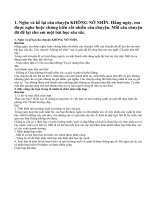 Tập làm văn bài bận