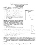 Đề kiểm tra phần động học chất điểm lý lớp 10   90 phút 