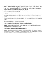 Soạn bài tin thể thao