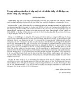 Em hãy tả hình dáng và tính tình của cô (thầy) giáo đã dạy em bài 2