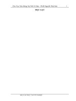 Cho vay tiêu dùng tại NH á châu – PGD nguyễn thái sơn