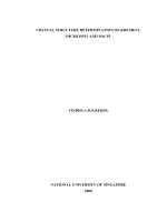 Crystal structure determination of KREMEN1, DICKKOPF1 and MeCP2