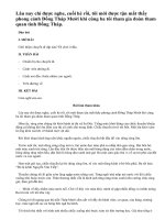 Em đã có dịp nào đó đi chơi xa nhà rất lí thú hãy thuật lại chuyến đi đó